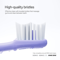 Image 2 for Sonic Brush Heads Pearl Violet x 4