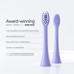 Image 4 for Sonic Brush Heads Pearl Violet x 4