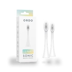 Image 1 for Sonic Brush Heads White Silver x 2
