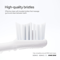 Image 2 for Sonic Brush Heads White Silver x 2