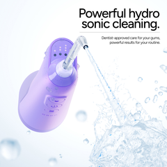 Image 3 for Hydro Sonic Water Flosser Pearl Violet