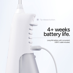 Image 5 for Hydro Sonic Water Flosser White Silver