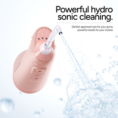 Image 2 for Hydro Sonic Water Flosser Rose Gold