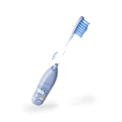 Image 3 for Squishmallows Sonic Kids Battery Toothbrush - Samir