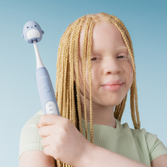 Image 3 for Squishmallows Sonic Kids Rechargeable Toothbrush - Samir