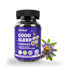 Image 1 for careleaf Good Sleep Gummies Cherry Flavor 60 Gummies