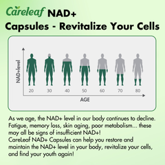 Image 2 for careleaf NAD+ Capsules 60 Capsules