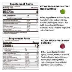 Image 3 for careleaf Sugar Free Women's Carepack 4 in 1 Mixed Flavors 4 Gummies × 15 Packs