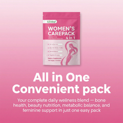 Image 4 for careleaf Sugar Free Women's Carepack 4 in 1 Mixed Flavors 4 Gummies × 15 Packs