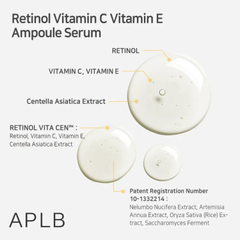 Image 2 for Retinol Vitamin C Vitamin E Ampoule Serum 40ml