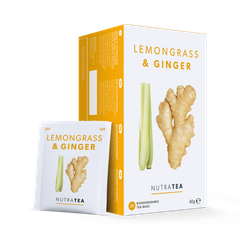 Image 1 for Lemongrass & Ginger Herbal Tea - 20 Tea Bags