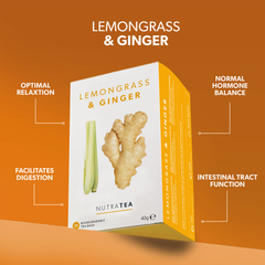 Image 2 for Lemongrass & Ginger Herbal Tea - 20 Tea Bags
