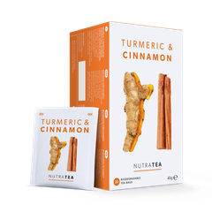 Image 1 for Turmeric & Cinnamon Herbal Tea - 20 Tea Bags