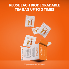 Image 5 for Turmeric & Cinnamon Herbal Tea - 20 Tea Bags