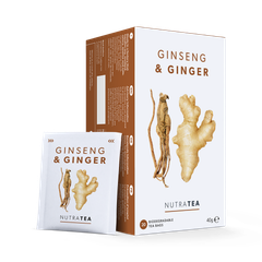 Image 1 for Ginseng & Ginger Herbal Tea - 20 Tea Bags
