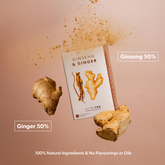 Image 4 for Ginseng & Ginger Herbal Tea - 20 Tea Bags