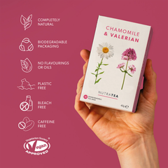 Image 3 for Chamomile & Valerian Herbal Tea - 20 Tea Bags