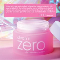 Image 4 for BANILA CO Clean It Zero Cleansing Balm Original 100ml