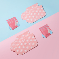 Image 2 for Peach Vinegar Shiny Foot Peeling Socks - 1 pair