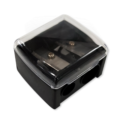 Image 1 for 2 hole pencil sharpener eyeliner, lip pencil sharpener