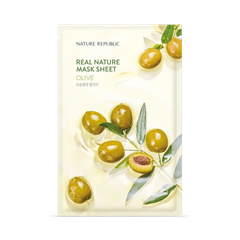 Image 1 for Real Nature Sheet Mask  - Olive - 1 pc