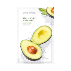 Image 1 for Real Nature Sheet Mask  - Avocado - 1 pc