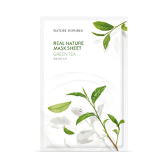 Image 1 for Real Nature Sheet Mask  - Green Tea - 1 pc