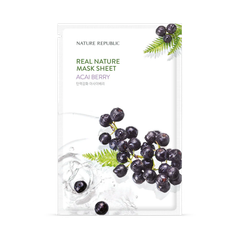 Image 1 for Real Nature Sheet Mask  - Acai Berry - 1 pc