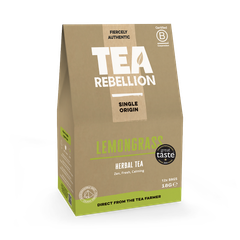 Image 1 for Organic Certified Lemongrass in  Tea Bags from the Himalayas 12  Tea Pyramid Bags