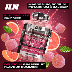 Image 5 for Electrolyte Gummies - Hydration Electroytes - 60 Gummies Grapefruit Flavour