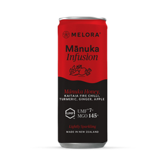 Image 2 for Manuka Honey Infusion with Ginger, Turmeric, Apple & Kaitaia Fire Chilli 6x250ml