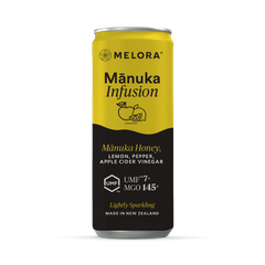 Image 2 for Manuka Honey Infusion with Lemon, Black Pepper & Apple Cider Vinegar 6x250ml