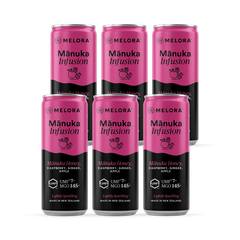 Image 1 for Manuka Honey Infusion with Raspberry, Ginger & Apple 6x250ml