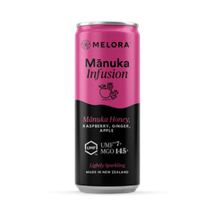 Image 2 for Manuka Honey Infusion with Raspberry, Ginger & Apple 6x250ml