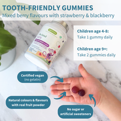 Image 5 for High-Absorption Methylated Kids Multivitamin Gummies, 90 Gummies