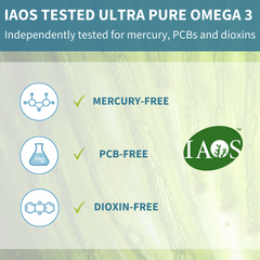Image 4 for Concentrated Vegan Omega-3 Algae Oil, 400mg DHA, 200mg EPA & Astaxanthin, 180 Softgels