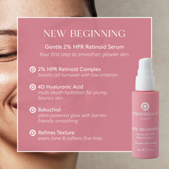 Image 3 for NEW BEGINNING Gentle 2% HPR Retinoid Serum, 30ml