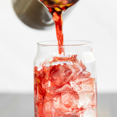 Image 5 for Low Caffeine White Tea Blend White Hibiscus Passion Peach 12  Biodegradable Pyramid Bags