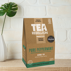 Image 2 for Pure Peppermint 12 Biodegradable Pyramid Bags