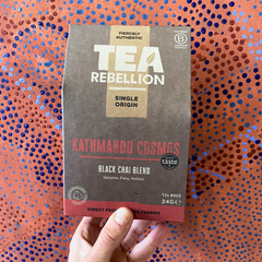 Image 2 for Black Chai Kathmandu Cosmos 12 Biodegradable Pyramid Bags