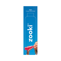 Image 2 for Frosted Glass Bottle 750ml 1 Each