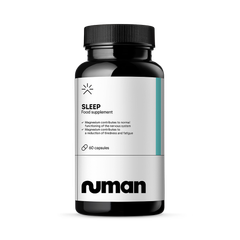 Image 1 for Sleep Deep Support – 60 Vegan Capsules with Chamomile, L-Theanine, Magnesium Citrate - Night-time Support, Made in UK