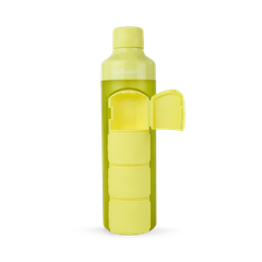 Image 3 for YOS Bottle | Pill Box & Water Bottle in One! | Yellow