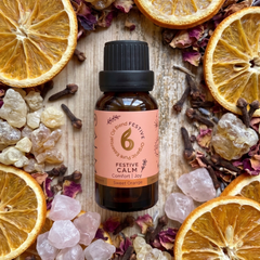 Image 2 for Festive Calm Christmas Essential Oil Blend 15ml – Frankincense, Sweet Orange & Clove