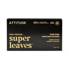 Image 1 for Men's Body Soap Amber & Citrus