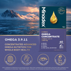 Image 3 for Nordic Omega Concentrate 60 Softgels, Omega 3-9-11 1080mg