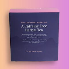 Image 2 for Chamomile Tea with Lavender Rose Herbal Tea 15 Tea Bags