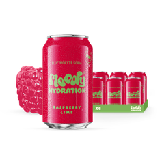 Image 1 for Electrolyte Soda Raspberry Lime 6 x 330ml