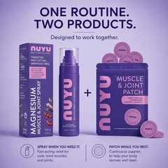 Image 3 for Magnesium Muscle & Joint Spray with 30 Movement Patches + Audio Magnesium Playlists