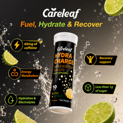 Image 3 for Careleaf Hydration Energy Electrolyte Tablets Lime Flavor 10 Tablets